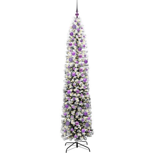  Umjetno božićno drvce Zelena 210 cm PVC i čelik i plastika Slike