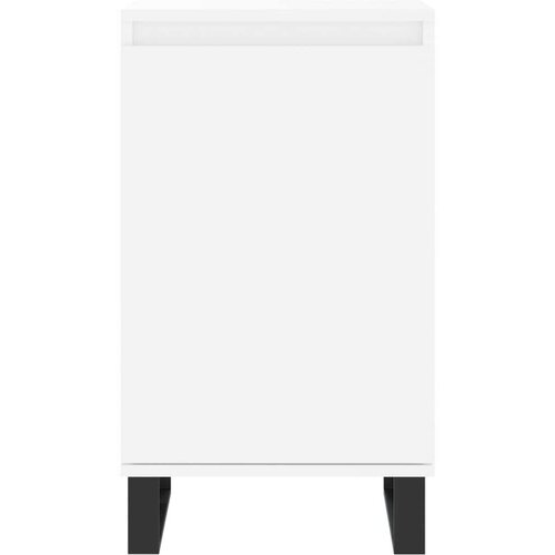 VidaXL Komoda bijela 40 x 35 x 70 cm od konstruiranog drva Slike