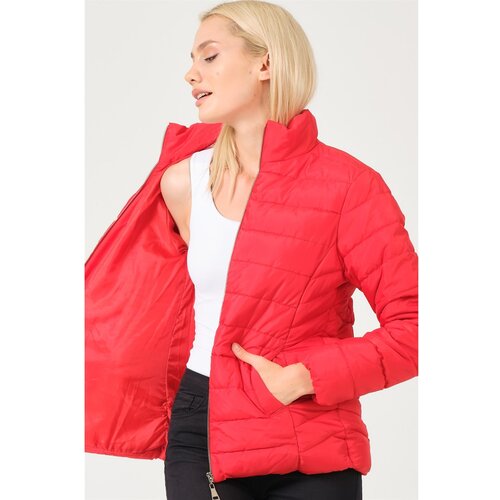 Dewberry Z6746 LADIES COAT-RED Slike