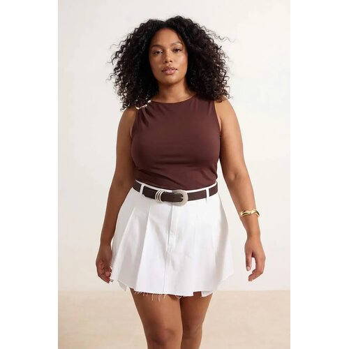 Trendyol ženska bluza Tbbss26Af00099, braon Cene