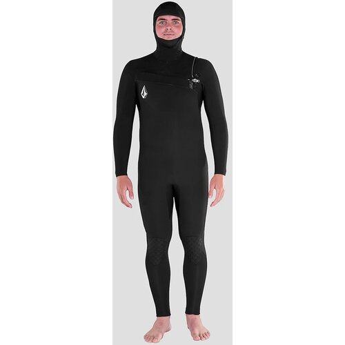 Volcom 4/3mm Hooded Chestzip Full Neoprenska obleka black Slike