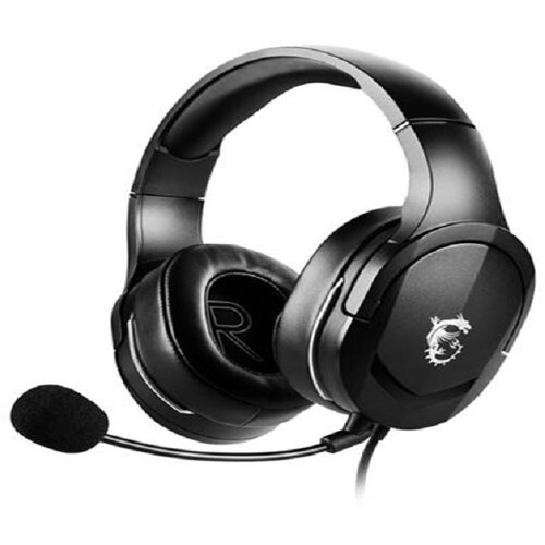 MSI Imperse GH20 Gaming slušalke - stereo slušalke, lahka in nastavljiva zasnova, 40 mm gonilniki neodimijev, prenosni računalnik, nastavljivi mikrofon, kontrolniki v inline, 3,5 mm priključ, (20870560) Cene