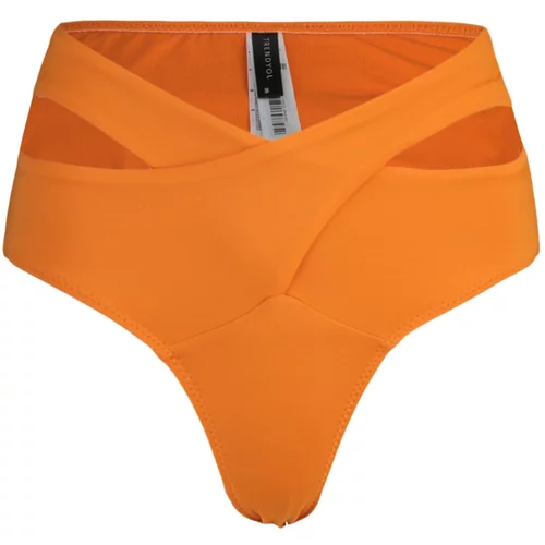Trendyol Bikini Bottom - Orange - Plain