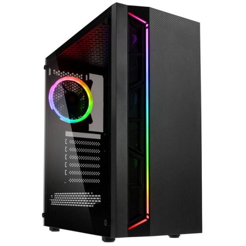 Kolink Inspire K7 ARGB Black ATX, Mid-tower, 1x 120mm fan RGB-LED strip, RGB controller Cijene