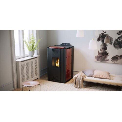  Kamin Interio 25kw-crveni Slike