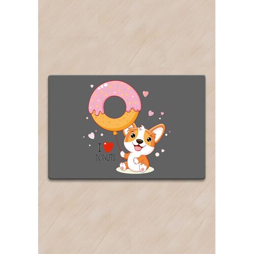 Paws &amp;amp; Whiskers Prostirka za posude Krapfen, &amp;Scaron;arena Slike