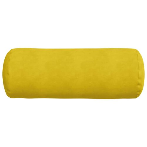 VidaXL valjkasti jastučići 2 pcs žuta &amp;Oslash; 25 x 70 cm kordura tekstil Slike