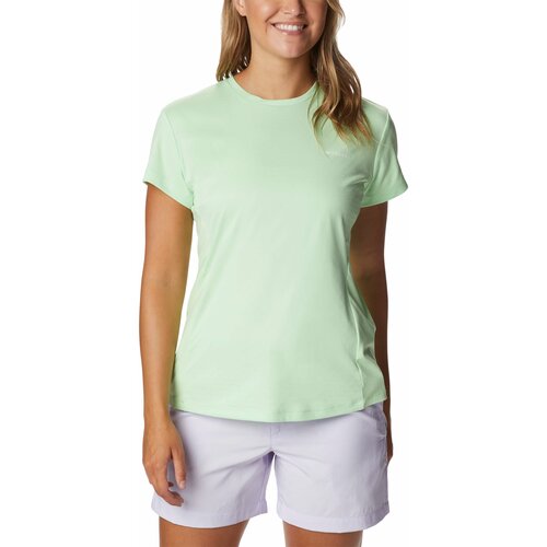 Columbia w zero ice cirro-cool ss shirt, ženska majica, zelena 1933821 Slike