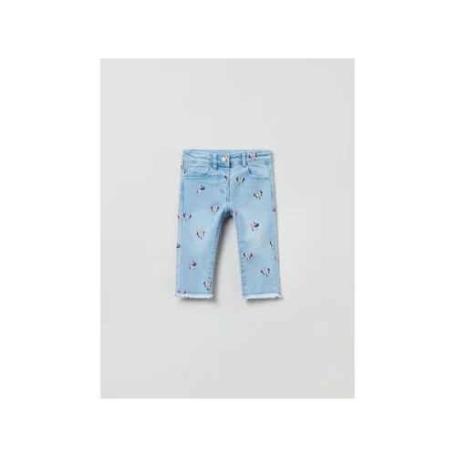 OVS Jeans hlače DISNEY 1698377 Modra Regular Fit