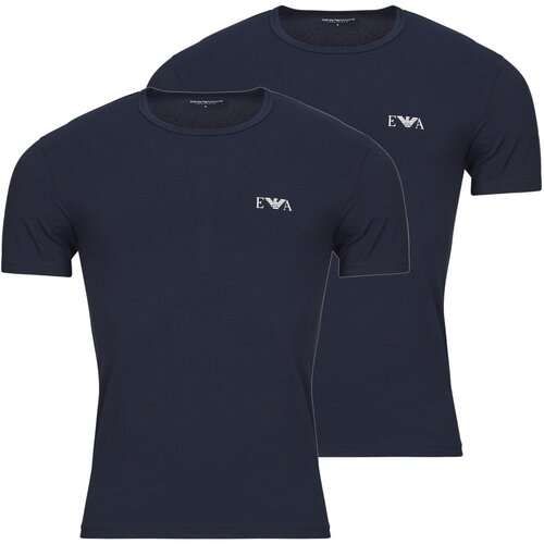 Emporio Armani Underwear 2-PACK CREW NECK T-SHIRT AF14131 Tamno plava Cene