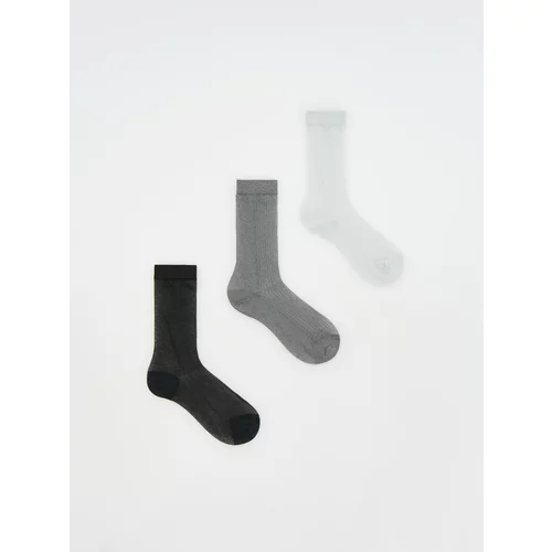 Reserved - Komplet od 3 para čarapa - crno