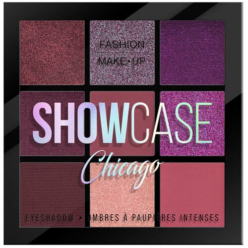 Fashion Make Up Palete ličil za oči Lidschattenpalette Showcase - 03 Chicago Vijolična Cene