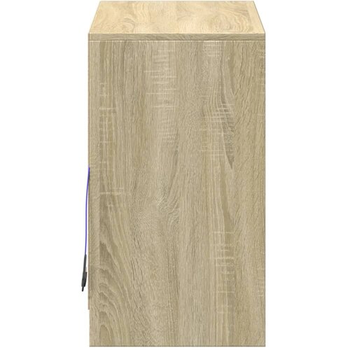  Komoda s LED boja hrasta sonome 72x34x61 cm konstruirano drvo Slike