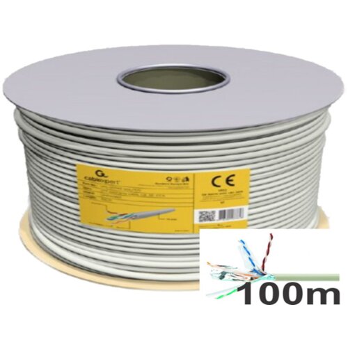 Gembird CAT6 FTP 100m networking cable Grey F /UTP (FTP) Cene