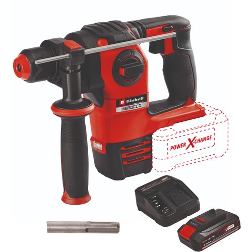 Einhell akumulatorska čekić bu&amp;scaron;ilica herocco + 2,5 ah starter kit 4513900/3810000033 Slike