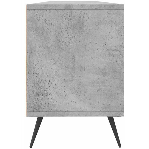  TV ormarić boja betona 150x30x44,5 cm od konstruiranog drva Siva Slike