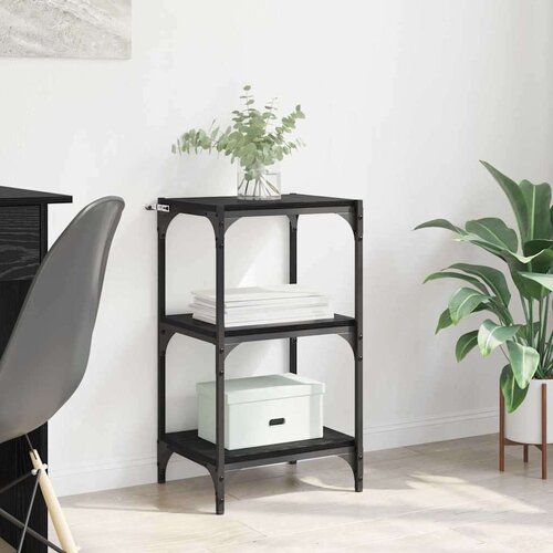 Ormarić za knjige Crni hrast 40 x 33 x 71 cm Konstruirano drvo Cijene