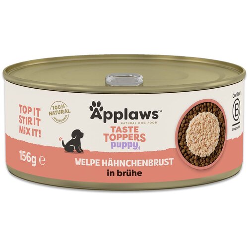 Applaws Puppy Taste Toppers u temeljcu 6 x 156 g - Pileća prsa Slike