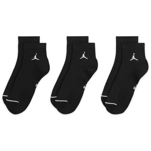 Jordan Čarape siva / crna