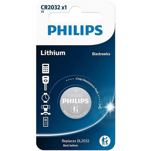 Philips CR2032 litijum baterija Slike