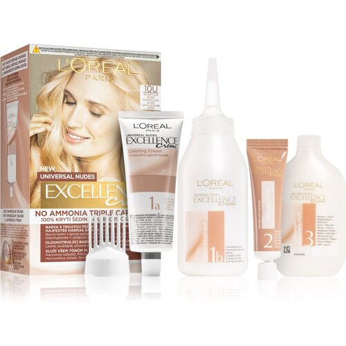L´Oréal Paris Excellence Universal Nudes permanentna barva za lase odtenek 10U Cene