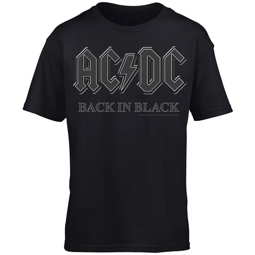 ACDC Majica Back In Black Black M