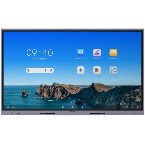 Hikvision Monitor na dotik DS-D5A65RB/A3, 165,1cm (65&amp;quot;), 4K VA 16/7, Android 14 Slike