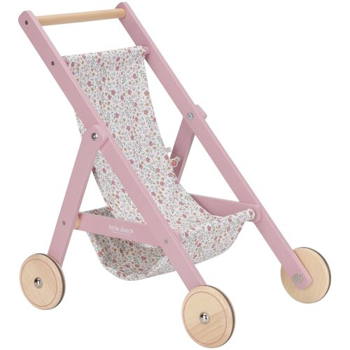 Little Dutch® drvena kolica za lutke soft flowers Cijene