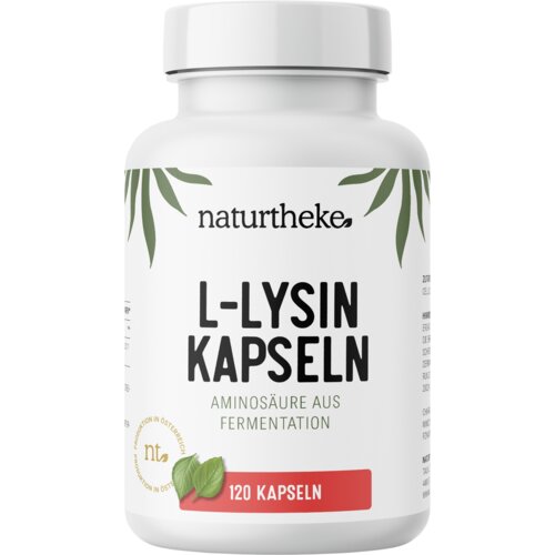 Naturtheke GmbH L-lizin - 120 kaps. Cene