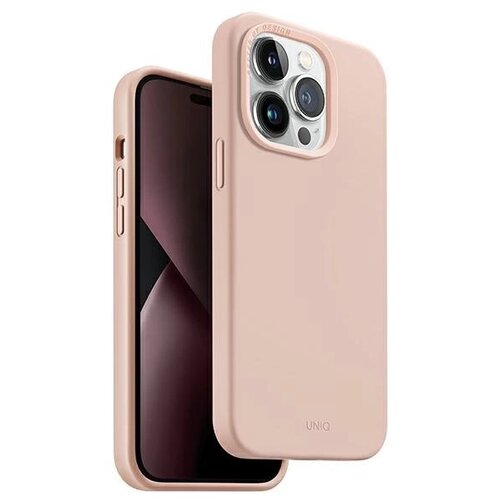 Uniq LINO HUE MAGCLICK POLNILNI OVITEK ZA IPHONE 14 PRO MAX ROZA, (21899334) Cene