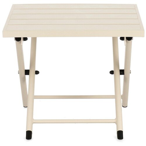 BIZZOTTO Aluminijasta vrtna klubska mizica 43x44 cm Taylor &amp;ndash; Slike