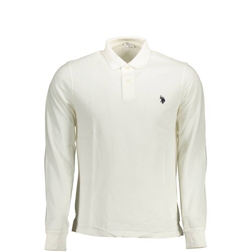U.S. Polo Assn. US POLO LONG SLEEVED POLO SHIRT MAN WHITE Cene
