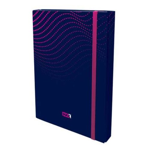 Optimum Fascikla OPT Exabox 3cm MAX teget/pink lastiš Cene