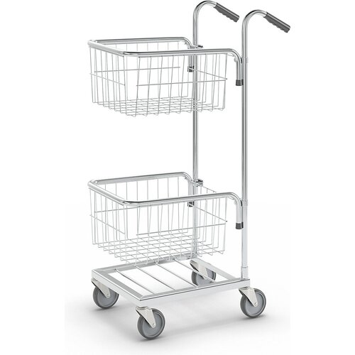 Kongamek majhen transportni voziček, 2 košari, nosilnost 35 kg Cene