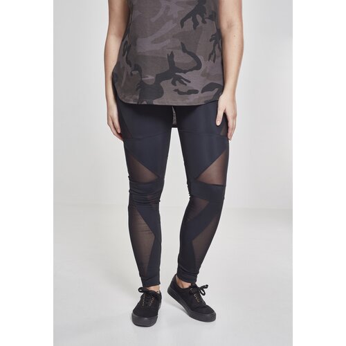 Urban Classics Women's Triangle Tech Mesh leggings blk/blk Cijene