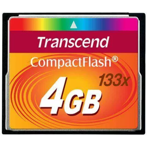 Transcend Spominska kartica CF Ultra Speed 133x, 4 GB