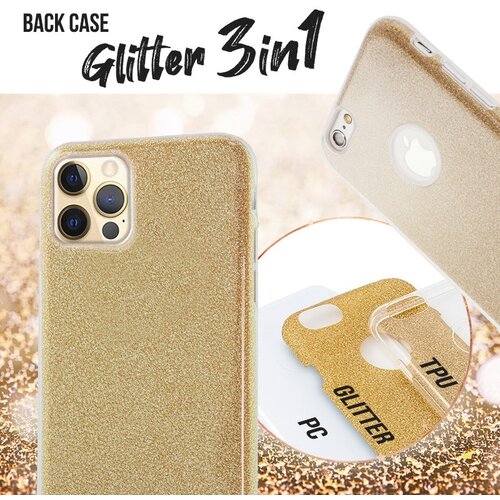  Zaščitni etui Shining za Apple iPhone 15 Pro (6.1") - zlati Cene