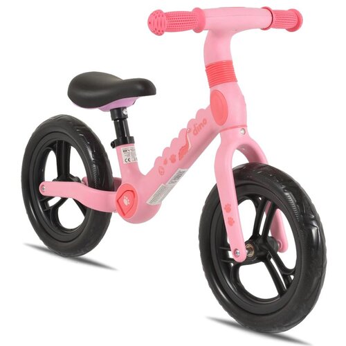 Galaxy Balance bike 12" DINO roza Cene