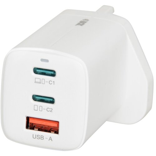 IBox C-65 White, GaN 65W universal charger UK plug Slike