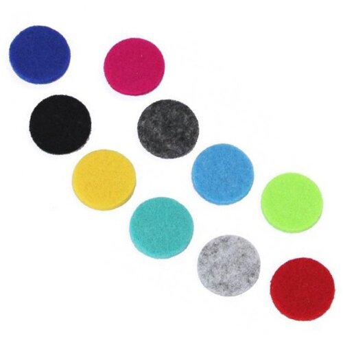  Nadomestne blazinice za aromaterapevtske zapestnice &ndash; 20 mm-10 kos - Stainless Steal Cene