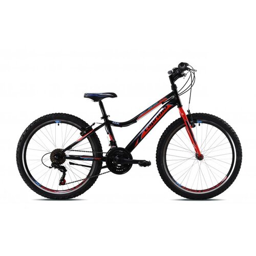 Capriolo diavolo dx 400 bicikl za dečake, 13/24", crno-crveni Cene