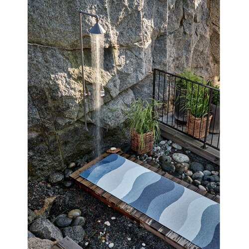 Pappelina Plava unutarnja i vanjska staza 70x200 cm Urvi Water &amp;ndash; Slike