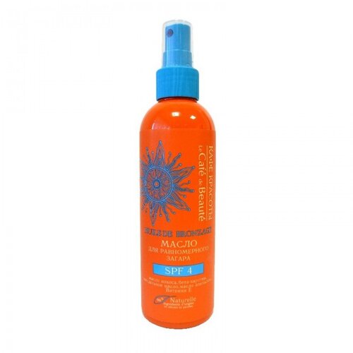 Beauty Cafe Kafe Krasoti - Ulje za preplanulost kože SPF 4 200ml Slike