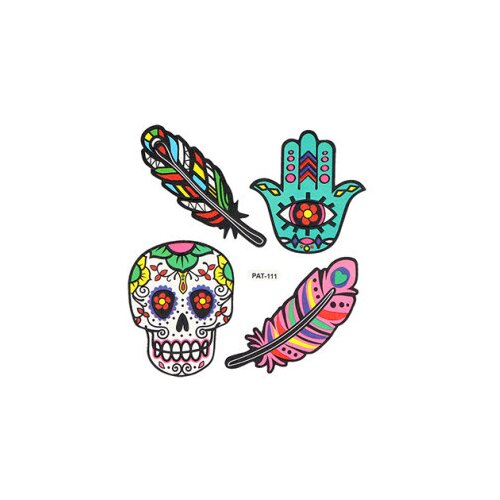  Stiker SCULL, Patch Me, 4/1 Slike