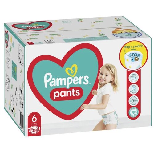 Pampers pants pelene MB 6 extra large 16+kg 84kom Slike