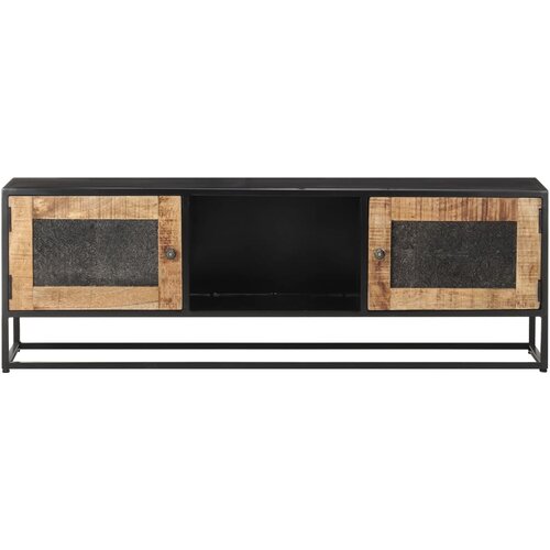 Maison Chic TV omarica - TV stojalo - Televizijska omarica 120x30x40 cm robusten mangov les, (21700139) Slike