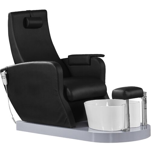 Shumee Azzurro 016A črn spa stol za pedikuro s hidromasažo, (21388343) Slike