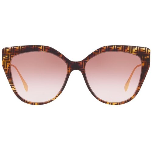 Fendi Sunčane naočale FE 40011U BAGUETTE Brown Cene