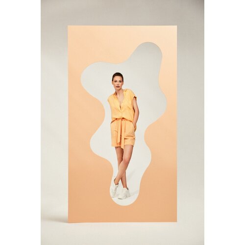 Marisse Women's Shorts L-Sh-4001 Peach Cijene