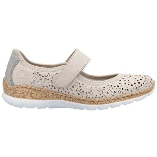 Rieker Modne superge N4299 Bež Cene